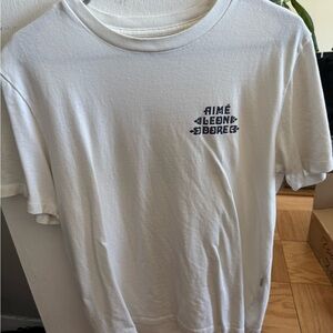 Aime Leon Dore Logo White Short Sleeve Tee